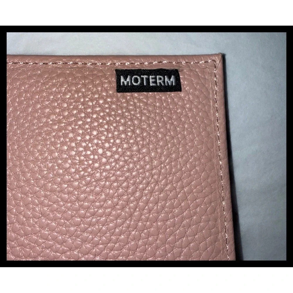 Moterm Planner Cover B6 Pink Pebbled‎ Leather Organizer